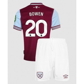 West Ham United Jarrod Bowen #20 Domaci Dres za Dječji 2024-25 Kratak Rukavima (+ kratke hlače)